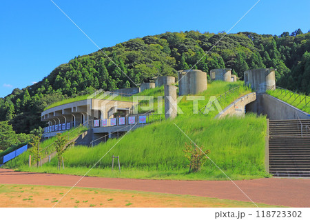 福井県三方上中郡若狭町、若狭三方縄文博物館の風景 118723302