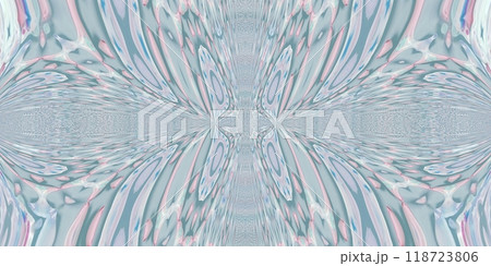 Abstract Kaleidoscope Geometry Psychedelic Art Pink Blue White Pattern Background 118723806
