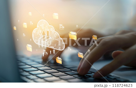 Cloud Computing Power Enhance Cloud Strategy for Business EIDE 118724623