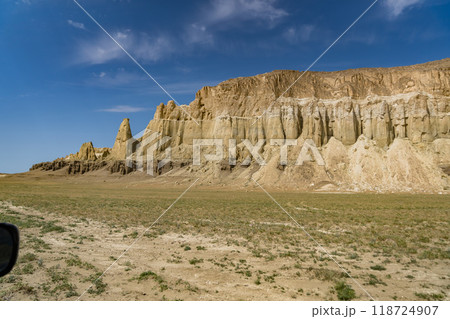 カザフスタンのマンギスタウのウスチュルト大地 118724907