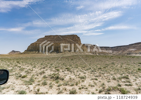 カザフスタンのマンギスタウのウスチュルト大地 118724939