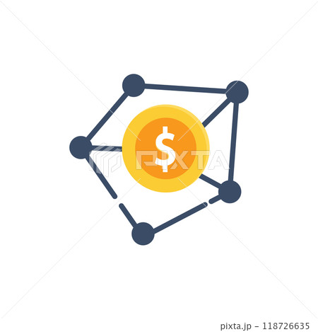 Currency logo icon 118726635