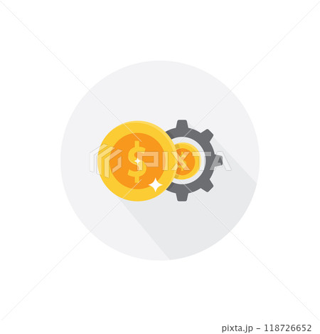 Currency logo icon 118726652