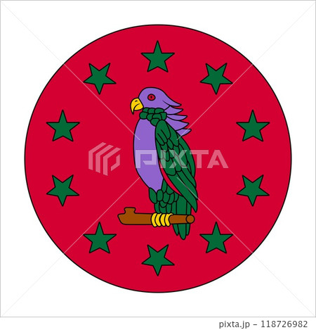 Dominica element flag illustration vector design Dominica element flag illustration vector design 118726982
