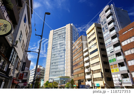 東京　飯田橋　飯田橋駅周辺の風景 118727353