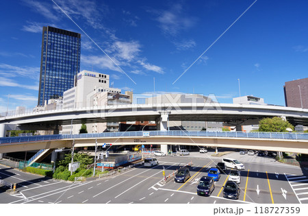 東京　飯田橋　飯田橋駅周辺の風景 118727359