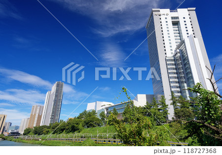 東京　外濠　牛込濠 118727368