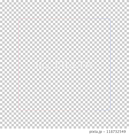 グラデーションが美しい細い線の四角いフレーム - シンプルでおしゃれなデコレーションの素材 グラデーションが美しい細い線の四角いフレーム - シンプルでおしゃれなデコレーションの素材 118732549