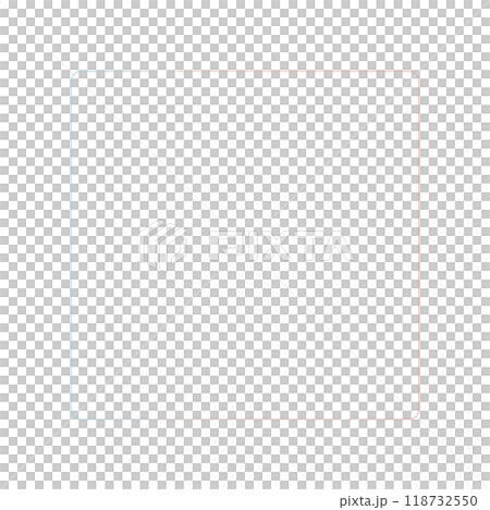 グラデーションが美しい細い線の四角いフレーム - シンプルでおしゃれなデコレーションの素材 グラデーションが美しい細い線の四角いフレーム - シンプルでおしゃれなデコレーションの素材 118732550