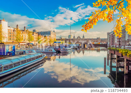 Houses of Amstardam, Netherlands 118734493