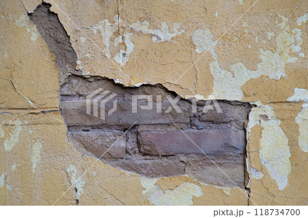 aged wall cracked grunge texture aged wall cracked grunge texture 118734700