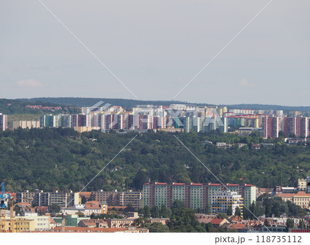 Aerial view of Brno Aerial view of Brno 118735112