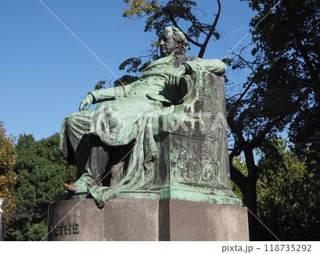 Goethe statue in Vienna Goethe statue in Vienna 118735292