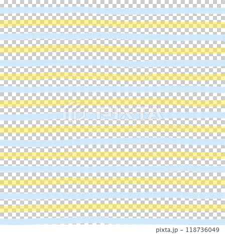 Blue Yellow Hand Drawn Stripe Pattern Background Overlay  118736049