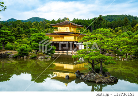 Kinkakuji temple, also called Golden Pavilion in Kyoto, Japan Kinkakuji temple, also called Golden Pavilion in Kyoto, Japan 118736153