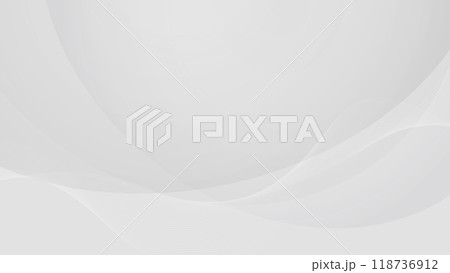 抽象的なうねる流線のグレーのグラデーション背景 抽象的なうねる流線のグレーのグラデーション背景 118736912
