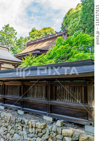 滋賀県犬上郡多賀町 胡宮(このみや)神社 本殿 (多賀大社の奥宮) 滋賀県犬上郡多賀町 胡宮(このみや)神社 本殿 (多賀大社の奥宮) 118737815