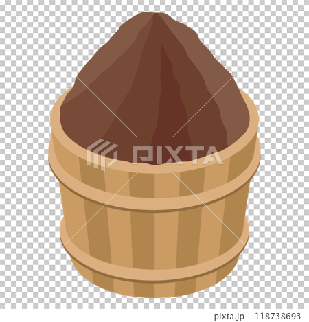 八丁味噌のイラスト 118738693