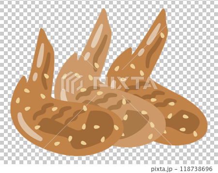 Chicken wings illustration 118738696