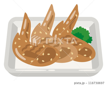 手羽先のイラスト 118738697