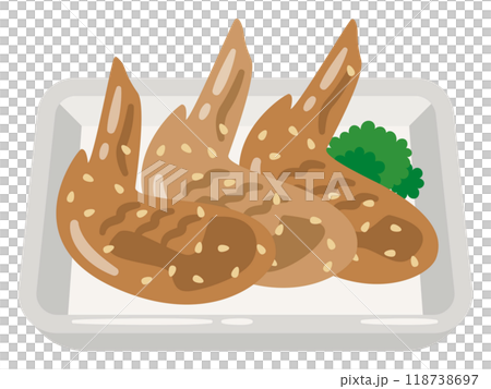 手羽先のイラスト 118738697