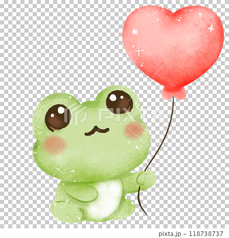 A watercolor hand drawn cute illustration for love valentines day invitations greetings heart printable a frog holding a heart shaped balloon A watercolor hand drawn cute illustration for love valentines day invitations greetings heart printable a frog holding a heart shaped balloon 118738737