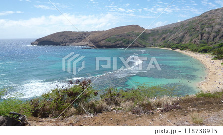 ハワイ　ハナウマ湾 118738915