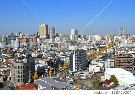 名古屋市千種区街並み 118739204
