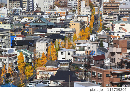 名古屋市千種区街並み 118739205