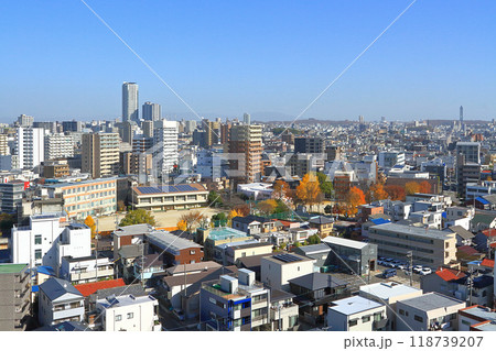 名古屋市千種区街並み 118739207