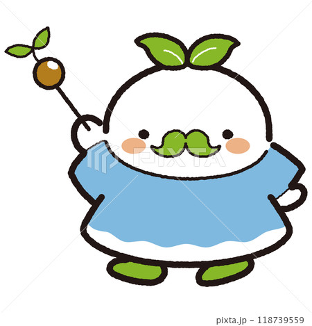 自然環境・植物がモチーフのキャラクターイラスト 自然環境・植物がモチーフのキャラクターイラスト 118739559