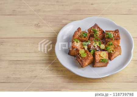 厚揚げの照り焼き 118739798
