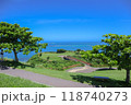 沖縄県南城市にある知念岬の風景 118740273