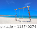 沖縄県南城市のあざまサンサンビーチにあるブランコ 118740274