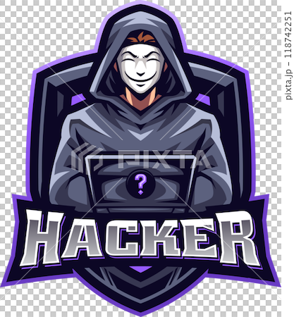 Hacker esport mascot 118742251
