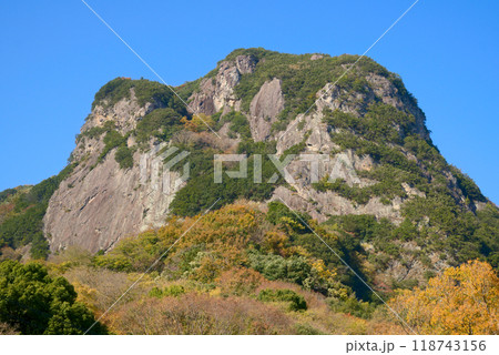 伊豆の国市神島から望む城山 118743156