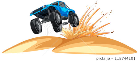 Off-Road Adventure in the Desert 118744101