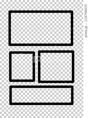 Simple Square Thick 118746035