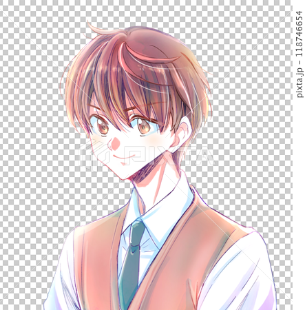 風になびく学生 にっこり 風になびく学生 にっこり 118746654