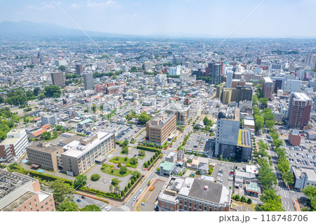 【群馬県】群馬県庁・展望ホール：東　眺め 118748706