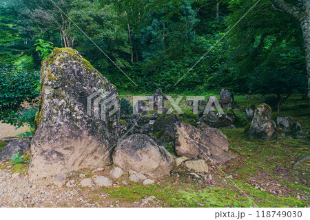 福井 一乗谷朝倉氏遺跡 湯殿跡庭園 福井 一乗谷朝倉氏遺跡 湯殿跡庭園 118749030