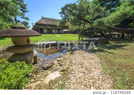 大名庭園　旧秋田藩主佐竹氏別邸　如斯亭　秋田市 118749288