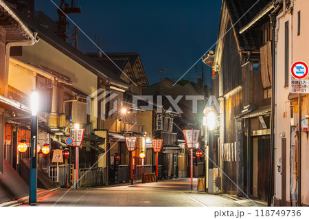 京都 夜の花見小路 ※公道撮影 京都 夜の花見小路 ※公道撮影 118749736