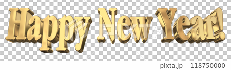 3DCG人物「新年快樂/新年快樂」金、金 118750000