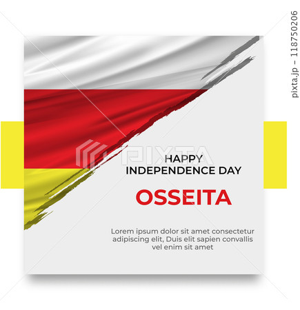 social media post templates with the theme of world countries' independence day 118750206