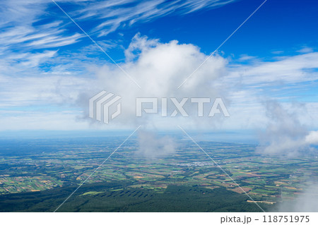 百名山斜里岳登山　山頂からの絶景　北海道道東オホーツク 118751975
