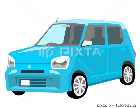 軽自動車 水色アルト 軽自動車 水色アルト 118752212