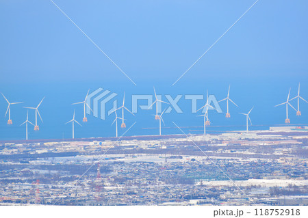 石狩湾新港　洋上風力発電 118752918