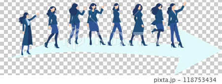 Illustration of a roadmap to achieving your goals Illustration of a roadmap to achieving your goals 118753434