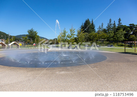 長野市城山公園の噴水 長野市城山公園の噴水 118753496
